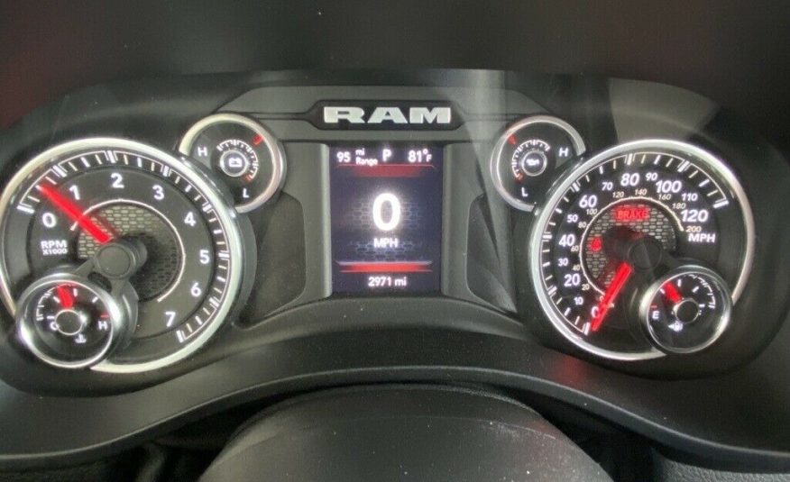 021 Ram 1500 Big HornLone Star 2973 Miles Bright White Clearcoat 4D Quad Cab 3