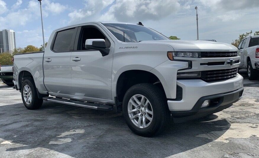 2019 Chevrolet Silverado 1500 RST 29692 Miles Silver Ice Metallic 4D Crew Cab Ec
