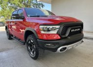 2021 Ram 1500 Rebel 9771 Miles Flame Red Clearcoat 4D Crew Cab HEMI 5.7L V8 Mult