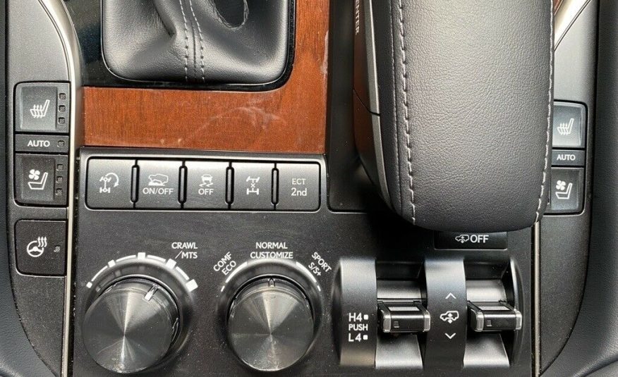 2021 Lexus LX 570 13452 Miles Black Onyx 4D Sport Utility 5.7L V8 DOHC Dual VVT-