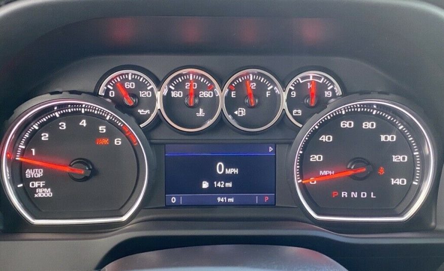 2022 Chevrolet Silverado 1500 LTD LTZ 939 Miles Cherry Red Tintcoat 4D Crew Cab