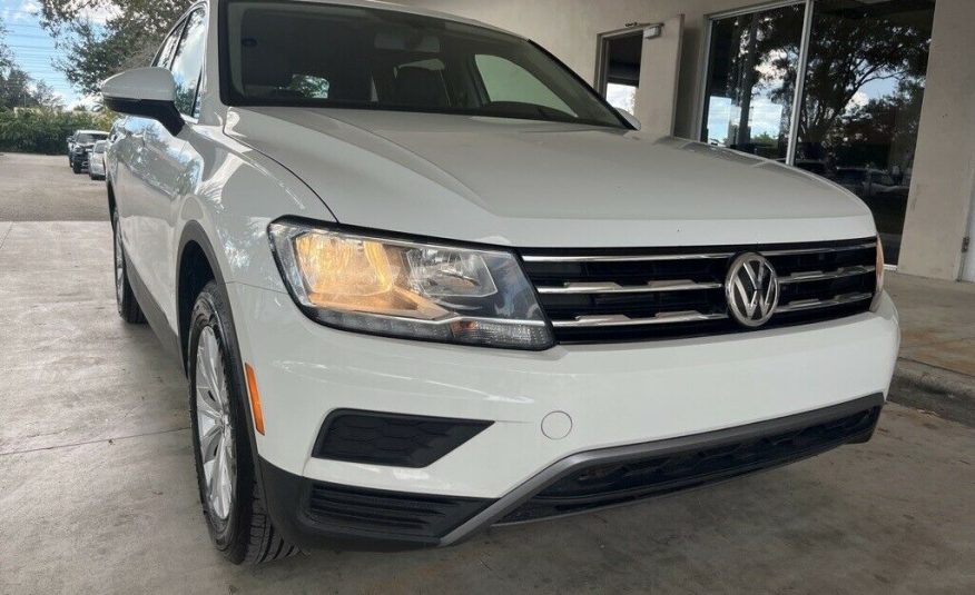 2019 Volkswagen Tiguan 2.0T SE 83586 Miles Pure White 4D Sport Utility 2.0L TSI