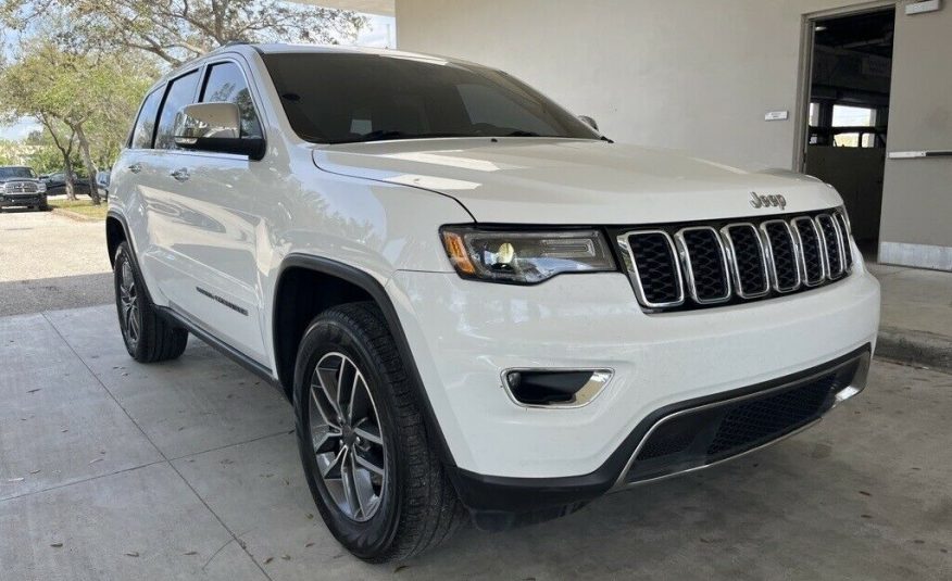2019 Jeep Grand Cherokee Limited 21583 Miles Bright White Clearcoat 4D Sport Uti