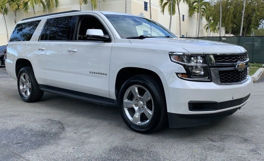 2017 Chevrolet Suburban LT 50741 Miles Iridescent Pearl Tricoat 4D Sport Utility