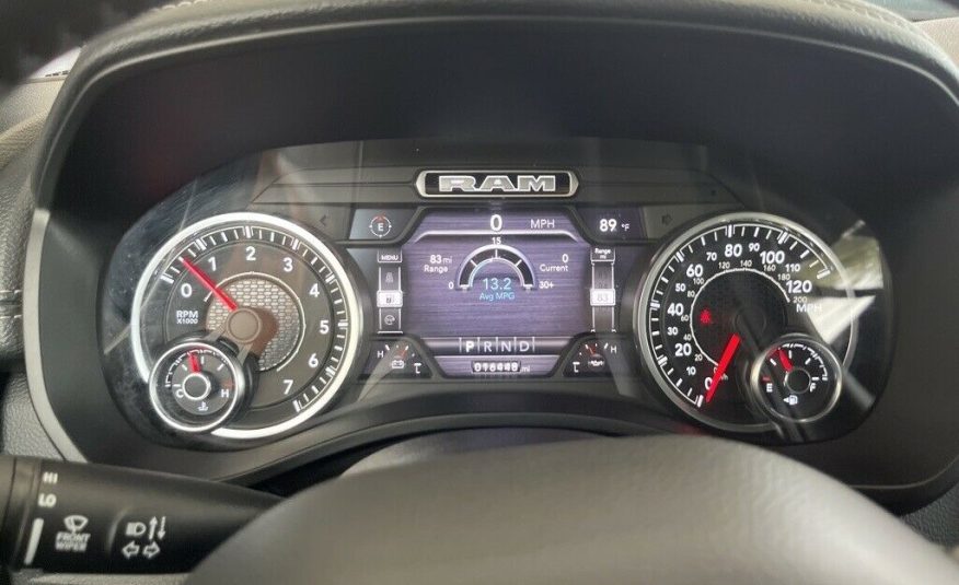 2021 Ram 1500 Laramie 16448 Miles Diamond Black Crystal Pearlcoat 4D Crew Cab HE