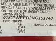 2022 Chevrolet Silverado 1500 LTD LTZ 939 Miles Cherry Red Tintcoat 4D Crew Cab