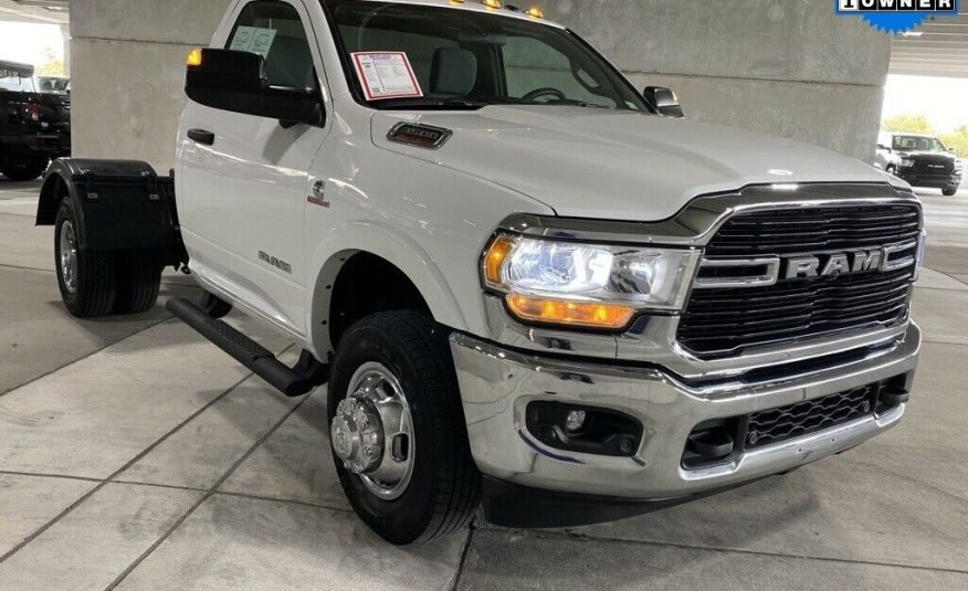 2021 Ram 3500 Tradesman 9078 Miles Bright White Clearcoat 2D Standard Cab Cummin