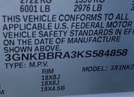 2019 Chevrolet Blazer 26680 Miles Summit White 4D Sport Utility 2.5L 4-Cylinder