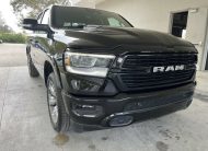 2021 Ram 1500 Laramie 16448 Miles Diamond Black Crystal Pearlcoat 4D Crew Cab HE