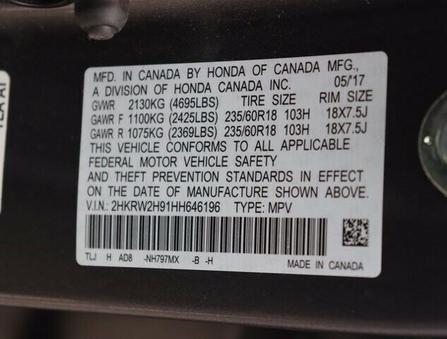 2017 Honda CR-V Touring
