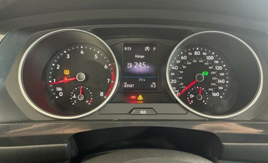 2019 Volkswagen Tiguan 2.0T SE 83586 Miles Pure White 4D Sport Utility 2.0L TSI