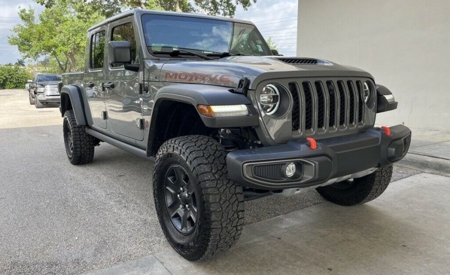 2021 Jeep Gladiator Mojave 11358 Miles Sting-Gray Clearcoat 4D Crew Cab 3.6L V6