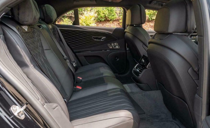 2020 Bentley Flying Spur W12  Item specifics Condition:	Used	Year:	2020 VIN (Vehicle Identification Number):	SCBBB6ZG4LC081919	Mileage:	1582 Vehicle Title:	Clean	Make:	Bentley Sub Model:	W12	Trim:	W12 Drive Type:	AWD	Engine:	Twin Turbo Premium Unleaded W-12 6.0 L/363 Fuel Type:	Gasoline	Style ID:	0 Body Type:	4dr Car	Options:	— Power Options:	Electric Power-Assist Speed-Sensing Steering	Exterior Color:	BELUGA Interior Color:	—	Transmission:	Automatic Warranty:	Unspecified	For Sale By:	Dealer Model:	Flying Spur    Vehicle Equipment Exterior Features Auto On/Off Projector Beam Led Low/High Beam Daytime Running Auto-Leveling Auto High-Beam Headlamps Body-Colored Door Handles Body-Colored Front Bumper w/Chrome Rub Strip/Fascia Accent and Black Bumper Insert Body-Colored Power Heated Auto Dimming Side Mirrors w/Power Folding and Turn Signal Indicator Body-Colored Rear Bumper w/Chrome Bumper Insert Chrome Bodyside Insert Chrome Grille Chrome Side Windows Trim Clearcoat Paint Door Auto-Latch Fixed Rear Window w/Defroster Galvanized Steel/Aluminum/Composite Panels Laminated Glass LED Brakelights Light Tinted Glass Power Open And Close Trunk Rear Cargo Access Rear Fog Lamps Spare Tire Mobility Kit Speed Sensitive Rain Detecting Variable Intermittent Wipers Wheels w/Locks Interior Features 2 12V DC Power Outlets 2 Seatback Storage Pockets Air Filtration Cargo Features -inc: Spare Tire Mobility Kit Cargo Space Lights Carpet Floor Trim and Carpet Trunk Lid/Rear Cargo Door Trim Compass Day-Night Auto-Dimming Rearview Mirror Delayed Accessory Power Digital/Analog Appearance Driver And Passenger Visor Vanity Mirrors w/Driver And Passenger Illumination and Rear Visor Mirror Driver Foot Rest Driver Seat Engine Immobilizer Fade-To-Off Interior Lighting Front And Rear Map Lights Front Cupholder Full Alcantara Simulated Suede Headliner Full Carpet Floor Covering Full Floor Console w/Covered Storage, Mini Overhead Console and 2 12V DC Power Outlets HVAC -inc: Underseat Ducts, Headliner/Pillar Ducts and Console Ducts Illuminated Locking Glove Box Interior Concealed Storage, Driver / Passenger And Rear Door Bins Leather Door Trim Insert Leather/Chrome Gear Shifter Material Outside Temp Gauge Perimeter Alarm Power Anti-Whiplash Adjustable Front Head Restraints and Power Anti-Whiplash Adjustable Rear Head Restraints Power Tilt/Telescoping Steering Column Rear Cupholder Redundant Digital Speedometer Remote Releases -Inc: Proximity Cargo Access and Power Fuel Smart Device Integration Systems Monitor Trunk/Hatch Auto-Latch Voice Activated Cell Phone Mechanical Features 23.8 Gal. Fuel Tank 3.31 Axle Ratio 4-Corner Auto-Leveling Suspension 4-Wheel Disc Brakes w/4-Wheel ABS, Front And Rear Vented Discs, Brake Assist, Hill Hold Control and Electric Parking Brake Automatic Full-Time All-Wheel Automatic w/Driver Control Height Adjustable Automatic w/Driver Control Ride Control Touring Adaptive Suspension Battery w/Run Down Protection Bentley Dynamic Ride Front And Rear Active Anti-Roll Bars Dual Stainless Steel Exhaust w/Polished Tailpipe Finisher Electric Power-Assist Speed-Sensing Steering Engine: 6.0L Twin Turbo-Charged W12 Safety Features Airbag Occupancy Sensor Back-Up Camera Curtain 1st And 2nd Row Airbags Dual Stage Driver And Passenger Front Airbags Front And Rear Parking Sensors Front Camera Left Side Camera Outboard Front Lap And Shoulder Safety Belts -inc: Rear Center 3 Point, Height Adjusters and Pretensioners Right Side Camera Side Impact Beams Tire Specific Low Tire Pressure Warning Entertainment Features 2 LCD Monitors In The Front and 1 LCD Row Monitor In The Rear 650w Regular Amplifier Audio Theft Deterrent Bluetooth Wireless Phone Connectivity Concealed Diversity Antenna Streaming Audio