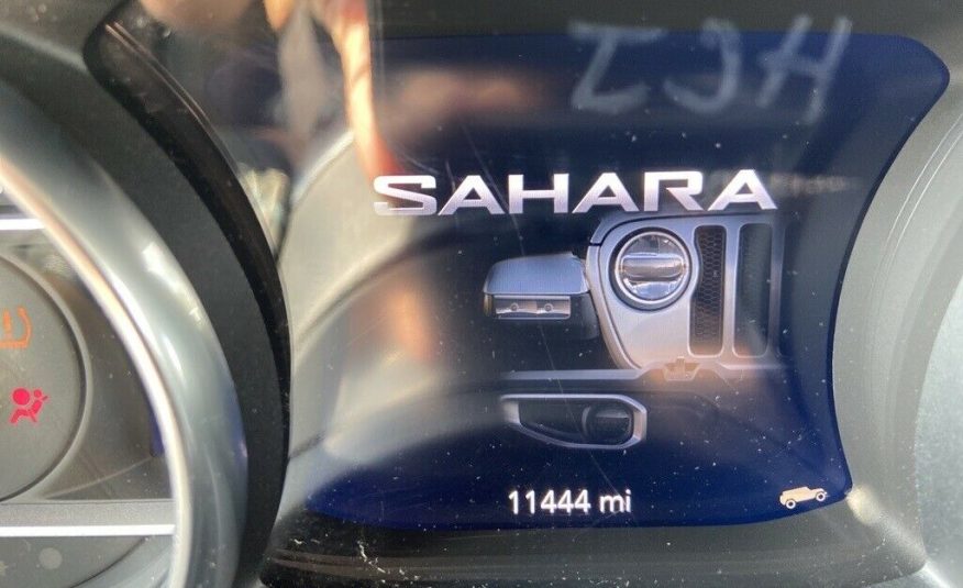 2018 Jeep Wrangler Unlimited Sahara 11445 Miles Black Clearcoat 4D Sport Utility