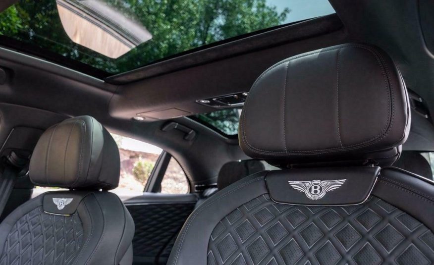 2020 Bentley Flying Spur W12  Item specifics Condition:	Used	Year:	2020 VIN (Vehicle Identification Number):	SCBBB6ZG4LC081919	Mileage:	1582 Vehicle Title:	Clean	Make:	Bentley Sub Model:	W12	Trim:	W12 Drive Type:	AWD	Engine:	Twin Turbo Premium Unleaded W-12 6.0 L/363 Fuel Type:	Gasoline	Style ID:	0 Body Type:	4dr Car	Options:	— Power Options:	Electric Power-Assist Speed-Sensing Steering	Exterior Color:	BELUGA Interior Color:	—	Transmission:	Automatic Warranty:	Unspecified	For Sale By:	Dealer Model:	Flying Spur    Vehicle Equipment Exterior Features Auto On/Off Projector Beam Led Low/High Beam Daytime Running Auto-Leveling Auto High-Beam Headlamps Body-Colored Door Handles Body-Colored Front Bumper w/Chrome Rub Strip/Fascia Accent and Black Bumper Insert Body-Colored Power Heated Auto Dimming Side Mirrors w/Power Folding and Turn Signal Indicator Body-Colored Rear Bumper w/Chrome Bumper Insert Chrome Bodyside Insert Chrome Grille Chrome Side Windows Trim Clearcoat Paint Door Auto-Latch Fixed Rear Window w/Defroster Galvanized Steel/Aluminum/Composite Panels Laminated Glass LED Brakelights Light Tinted Glass Power Open And Close Trunk Rear Cargo Access Rear Fog Lamps Spare Tire Mobility Kit Speed Sensitive Rain Detecting Variable Intermittent Wipers Wheels w/Locks Interior Features 2 12V DC Power Outlets 2 Seatback Storage Pockets Air Filtration Cargo Features -inc: Spare Tire Mobility Kit Cargo Space Lights Carpet Floor Trim and Carpet Trunk Lid/Rear Cargo Door Trim Compass Day-Night Auto-Dimming Rearview Mirror Delayed Accessory Power Digital/Analog Appearance Driver And Passenger Visor Vanity Mirrors w/Driver And Passenger Illumination and Rear Visor Mirror Driver Foot Rest Driver Seat Engine Immobilizer Fade-To-Off Interior Lighting Front And Rear Map Lights Front Cupholder Full Alcantara Simulated Suede Headliner Full Carpet Floor Covering Full Floor Console w/Covered Storage, Mini Overhead Console and 2 12V DC Power Outlets HVAC -inc: Underseat Ducts, Headliner/Pillar Ducts and Console Ducts Illuminated Locking Glove Box Interior Concealed Storage, Driver / Passenger And Rear Door Bins Leather Door Trim Insert Leather/Chrome Gear Shifter Material Outside Temp Gauge Perimeter Alarm Power Anti-Whiplash Adjustable Front Head Restraints and Power Anti-Whiplash Adjustable Rear Head Restraints Power Tilt/Telescoping Steering Column Rear Cupholder Redundant Digital Speedometer Remote Releases -Inc: Proximity Cargo Access and Power Fuel Smart Device Integration Systems Monitor Trunk/Hatch Auto-Latch Voice Activated Cell Phone Mechanical Features 23.8 Gal. Fuel Tank 3.31 Axle Ratio 4-Corner Auto-Leveling Suspension 4-Wheel Disc Brakes w/4-Wheel ABS, Front And Rear Vented Discs, Brake Assist, Hill Hold Control and Electric Parking Brake Automatic Full-Time All-Wheel Automatic w/Driver Control Height Adjustable Automatic w/Driver Control Ride Control Touring Adaptive Suspension Battery w/Run Down Protection Bentley Dynamic Ride Front And Rear Active Anti-Roll Bars Dual Stainless Steel Exhaust w/Polished Tailpipe Finisher Electric Power-Assist Speed-Sensing Steering Engine: 6.0L Twin Turbo-Charged W12 Safety Features Airbag Occupancy Sensor Back-Up Camera Curtain 1st And 2nd Row Airbags Dual Stage Driver And Passenger Front Airbags Front And Rear Parking Sensors Front Camera Left Side Camera Outboard Front Lap And Shoulder Safety Belts -inc: Rear Center 3 Point, Height Adjusters and Pretensioners Right Side Camera Side Impact Beams Tire Specific Low Tire Pressure Warning Entertainment Features 2 LCD Monitors In The Front and 1 LCD Row Monitor In The Rear 650w Regular Amplifier Audio Theft Deterrent Bluetooth Wireless Phone Connectivity Concealed Diversity Antenna Streaming Audio