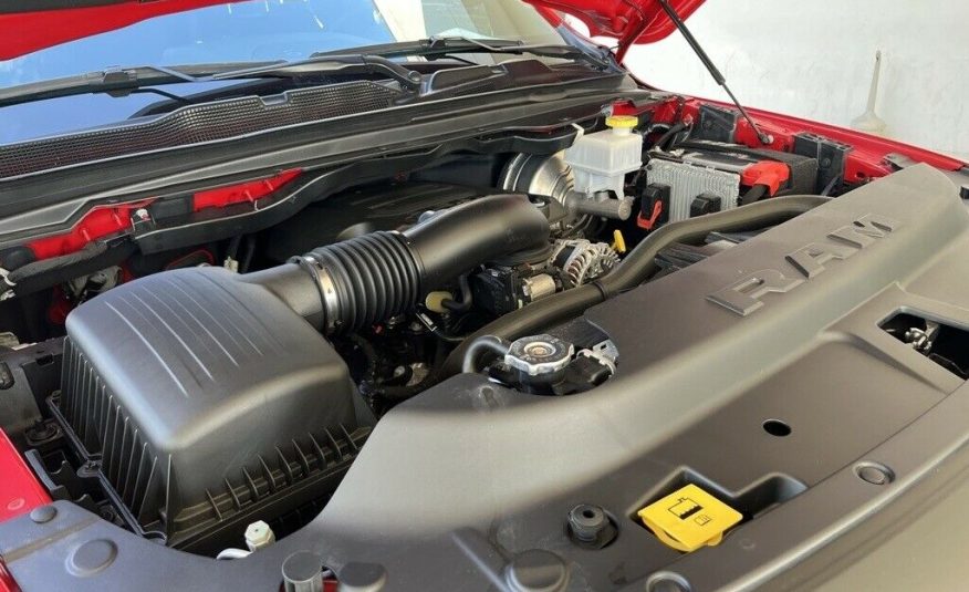 2021 Ram 1500 Rebel 9771 Miles Flame Red Clearcoat 4D Crew Cab HEMI 5.7L V8 Mult