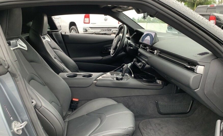 2021 Toyota Supra 3.0 18837 Miles Tungsten 2D Coupe 3.0L I6 Turbocharged 8-Speed
