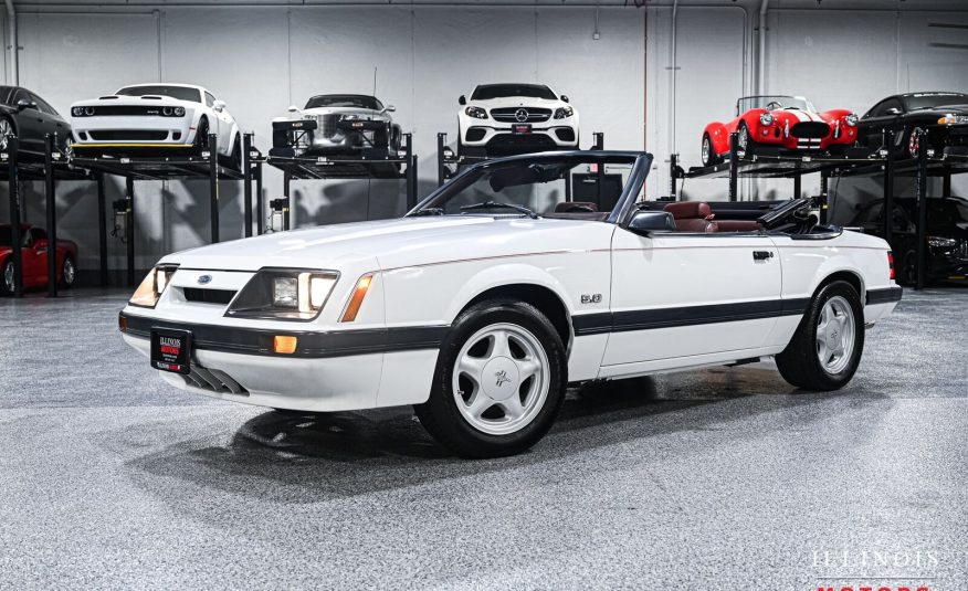 1985 Ford Mustang GT Convertible