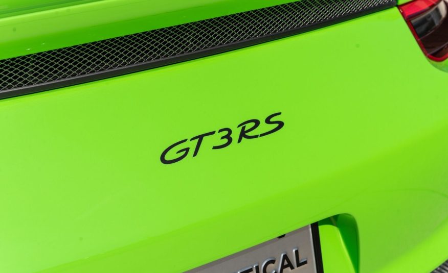 2019 Porsche 911 GT3 RS
