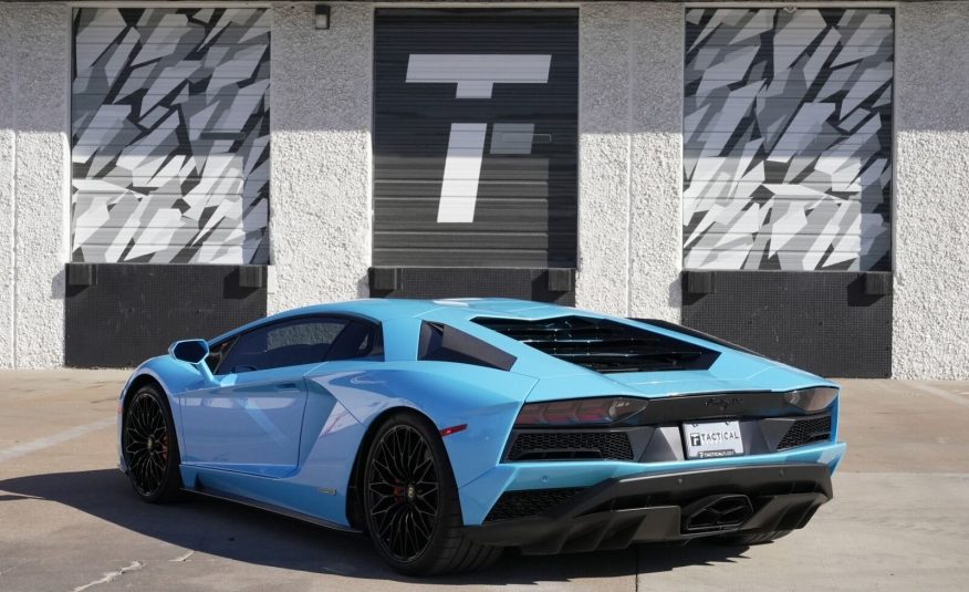2018 Lamborghini Aventador LP 740-4 S