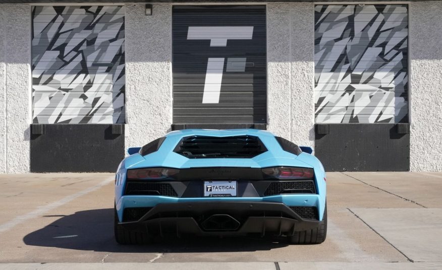 2018 Lamborghini Aventador LP 740-4 S