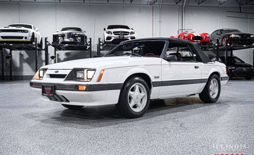 1985 Ford Mustang GT Convertible