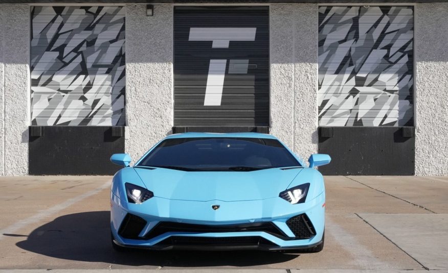 2018 Lamborghini Aventador LP 740-4 S