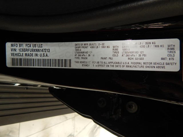 2022 Ram 1500 TRX 4WD
