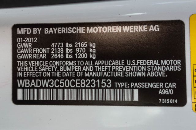 2012 BMW 328i