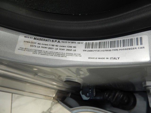 2018 Maserati Ghibli S Q4 AWD