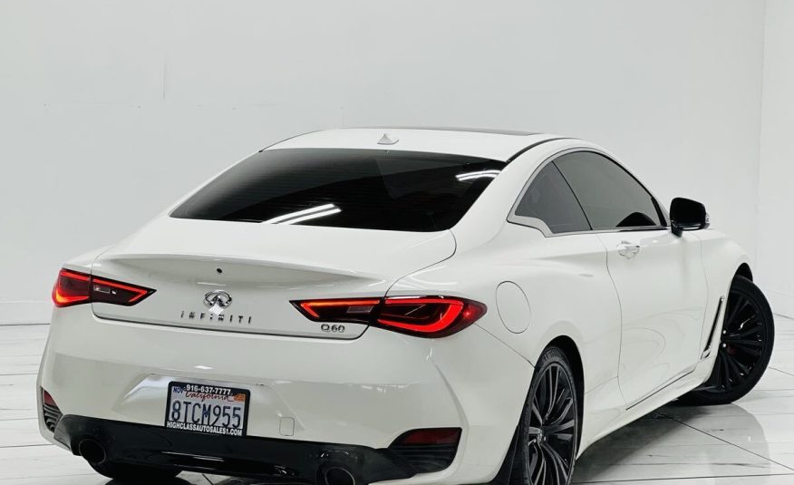 2020 INFINITI Q60 3.0t LUXE