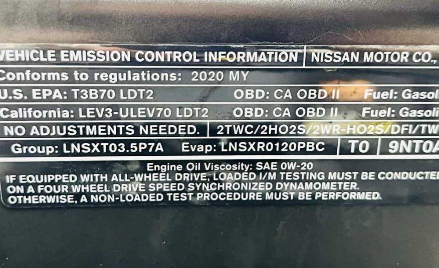 2020 INFINITI QX60 PURE
