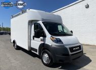 2021 Ram ProMaster Low Roof Used Box Truck Cargo Van Ladder Racks Bins