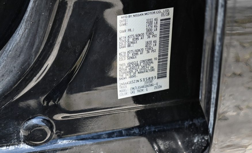 2018 Nissan Titan SV