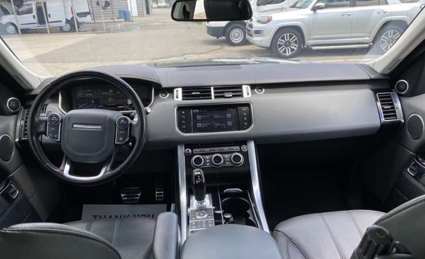 2016 Land Rover Range Rover Sport 5.0L V8 Supercharged