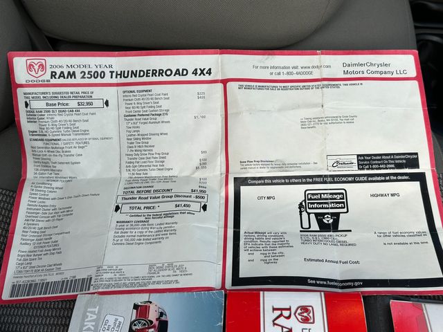 2006 Dodge Ram 2500 THUNDERROAD