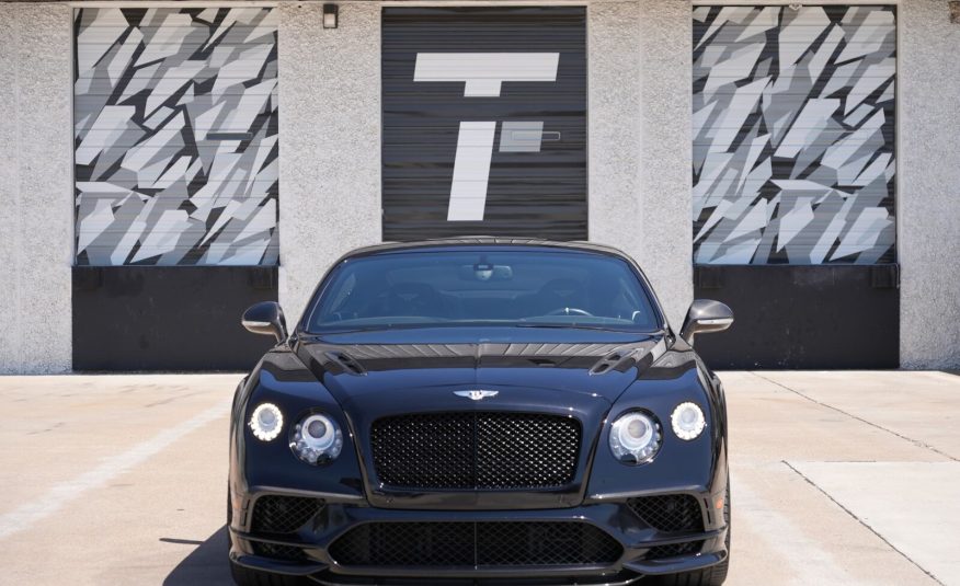 2017 Bentley Continental GT Supersports