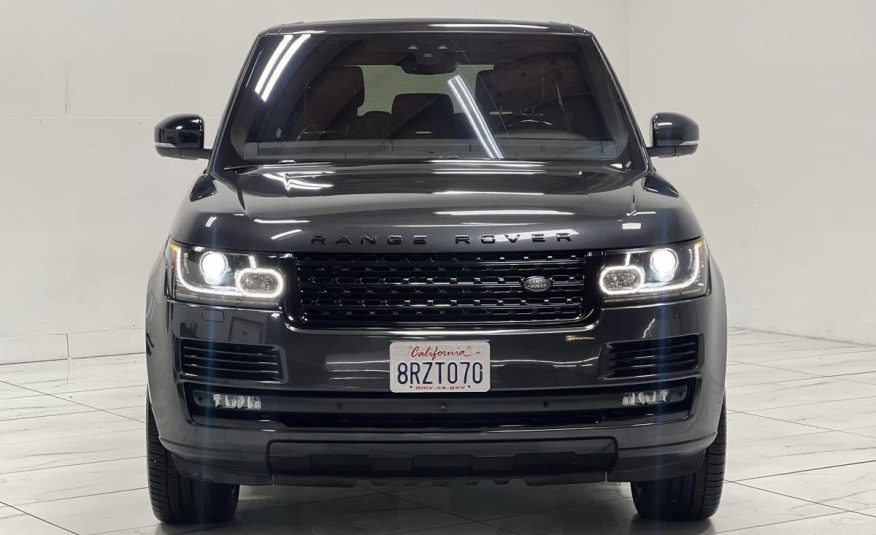 2017 Land Rover Range Rover HSE