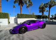 2022 Purple Lamborghini Huracan LP 610-4 EVO Spyde