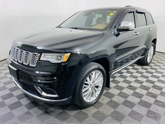 2017 Jeep Grand Cherokee Summit 41405 Miles Diamond Black Crystal Pearlcoat 4D S