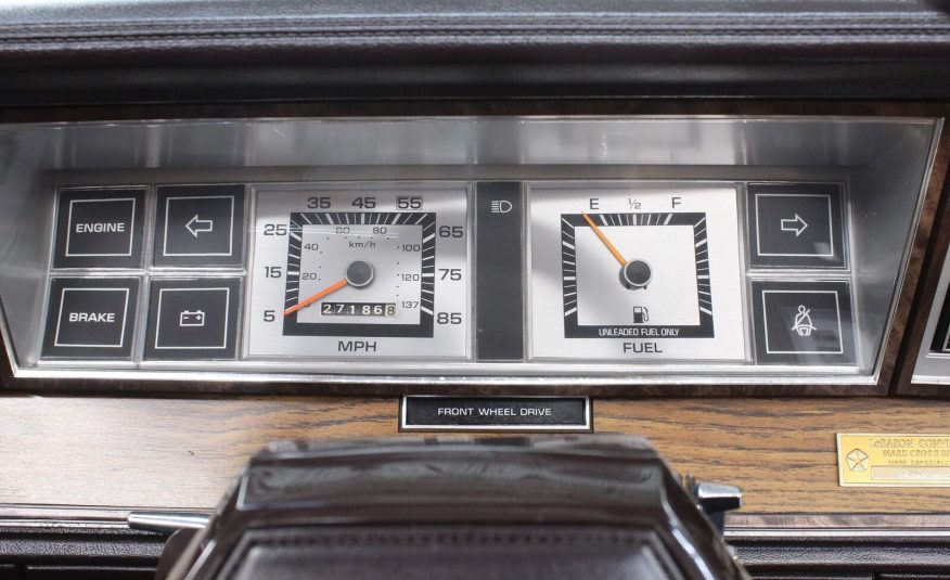 1982 Chrysler LeBaron