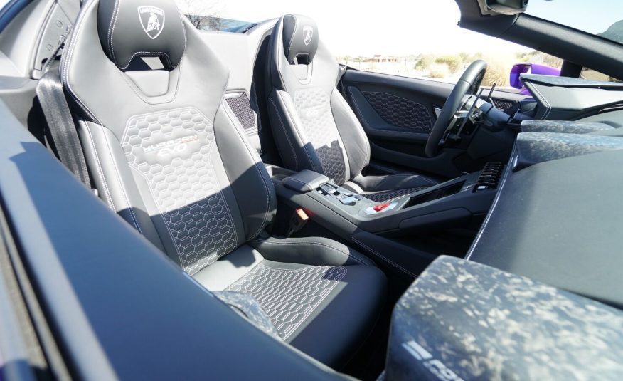 2022 Purple Lamborghini Huracan LP 610-4 EVO Spyde