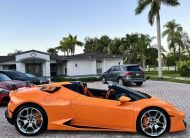 2018 Lamborghini Huracan LP580-2 Spyder Convertible 2D