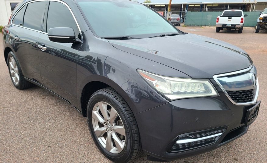 2014 Acura MDX AdvanceEntertainment Pkg