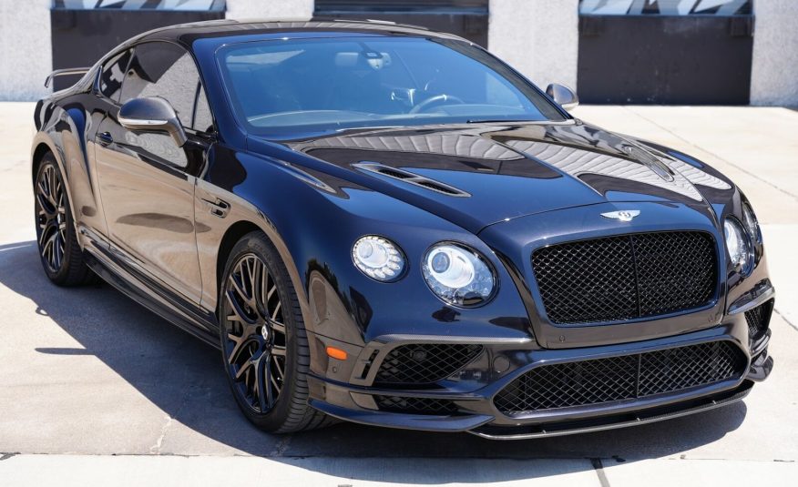 2017 Bentley Continental GT Supersports