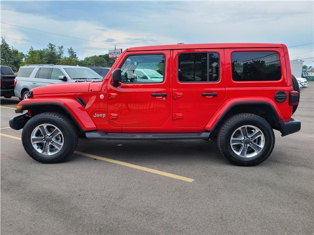 2020 RED Jeep Wrangler Sahara