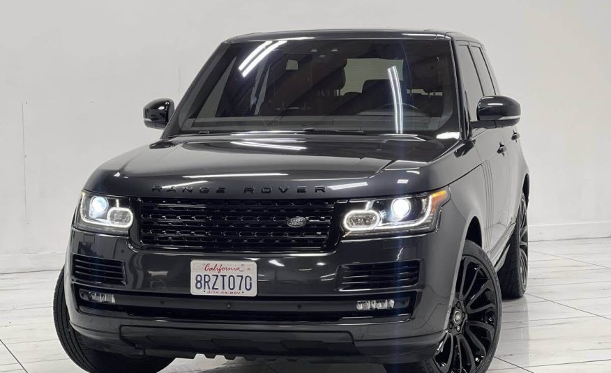 2017 Land Rover Range Rover HSE