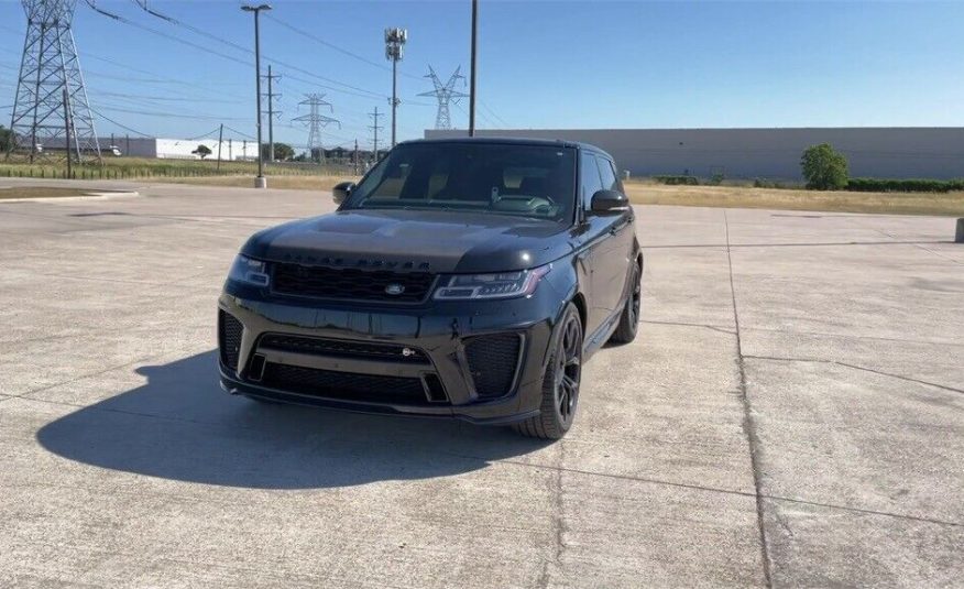 2022 Land Rover Range Rover Sport SVR