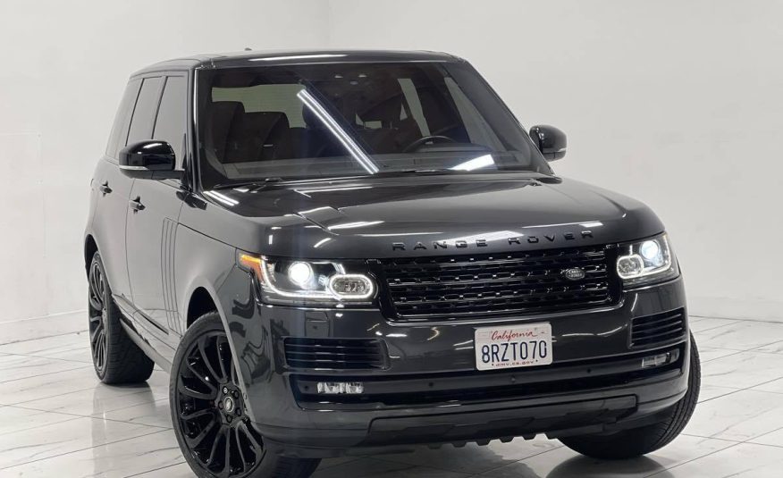 2017 Land Rover Range Rover HSE