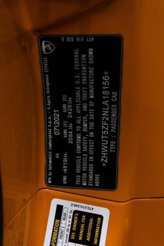 2022 Lamborghini Huracan EVO RWD Spyder Convertible 2D